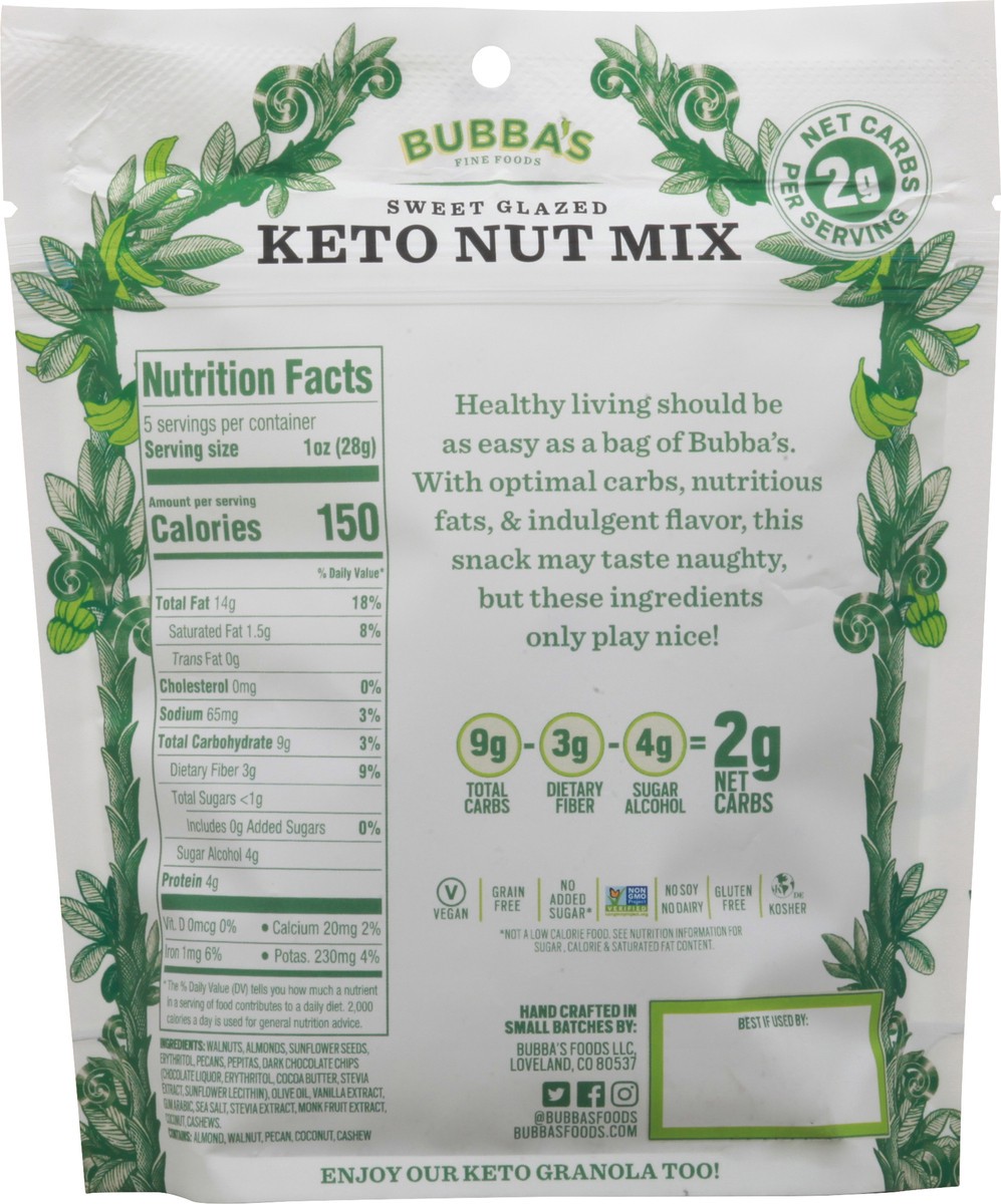 slide 7 of 9, B. Fine Foods Keto Glazed Chocolate Chip Cookie Dough Nut Mix 5 oz, 5 oz