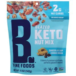 B. Fine Foods Keto Glazed Chocolate Chip Cookie Dough Nut Mix 5 oz