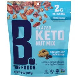 B. Fine Foods Keto Glazed Chocolate Chip Cookie Dough Nut Mix 5 oz