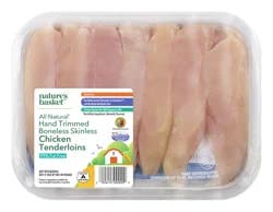 Nature's Basket All Natural Chicken Tenders, Boneless