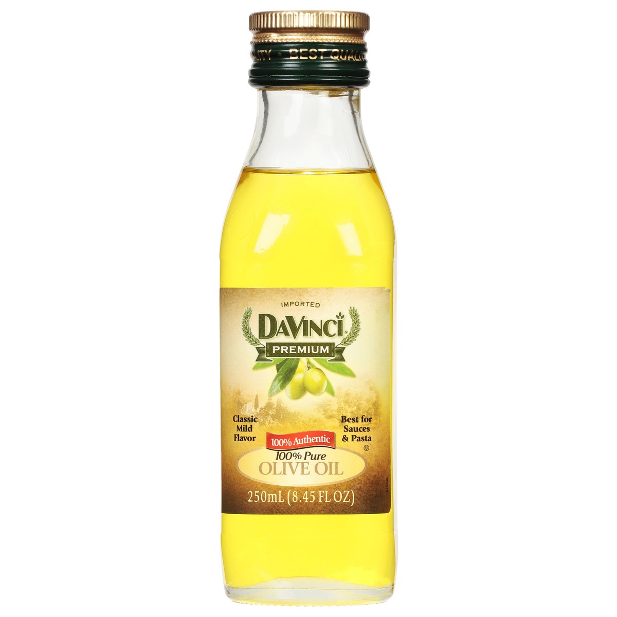 slide 1 of 9, Davinci Pure Olive Oil, 8.4 fl oz