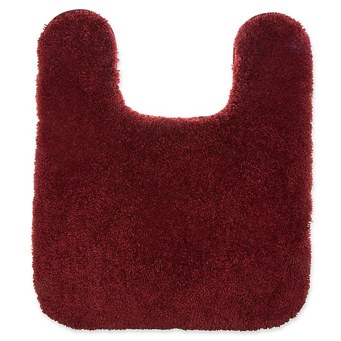 slide 1 of 1, Wamsutta Duet Contour Bath Rug - Wine, 1 ct