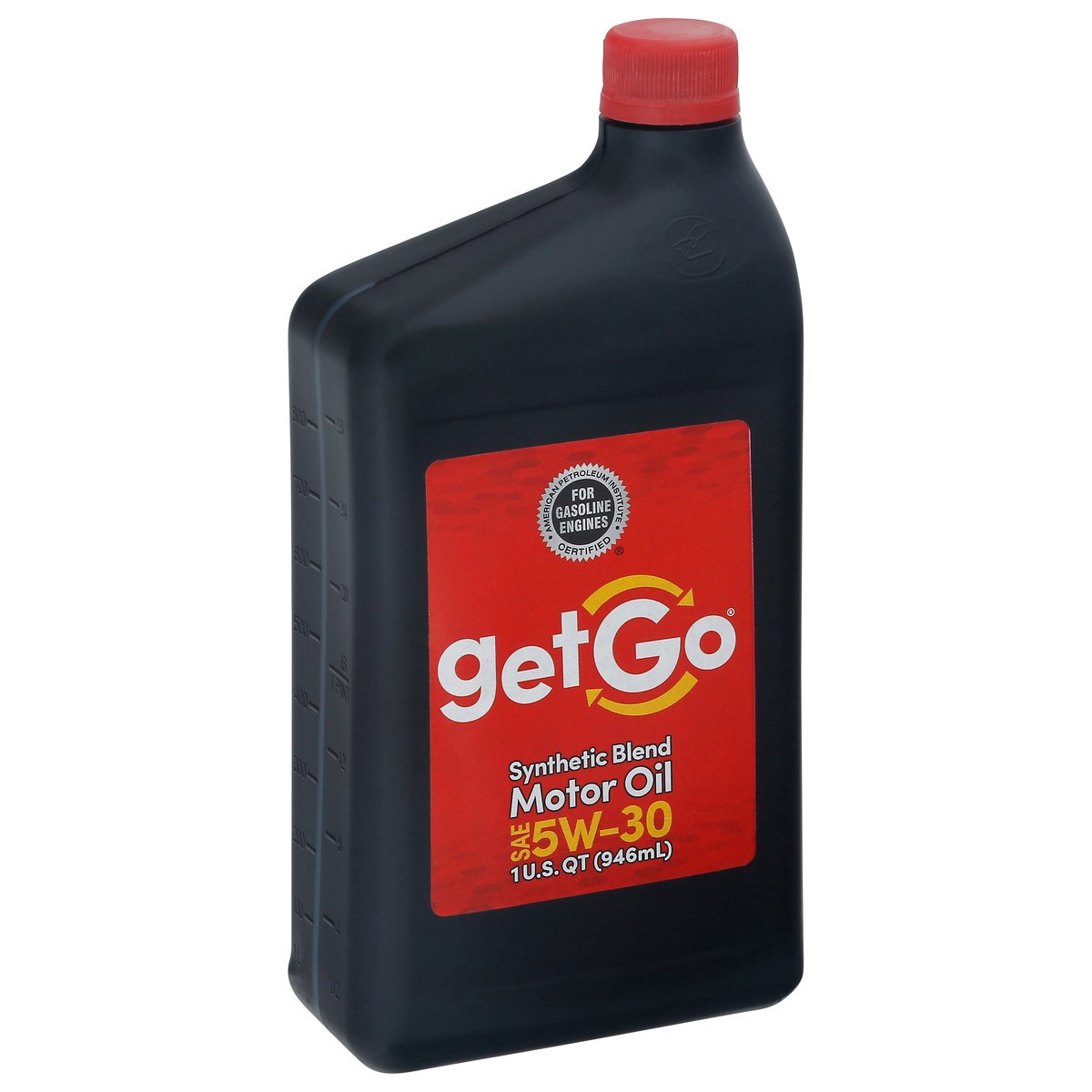 slide 2 of 9, Getgo Sae 5W-30 Synthetic Blend Motor Oil 1 qt Bottle, 2 ct