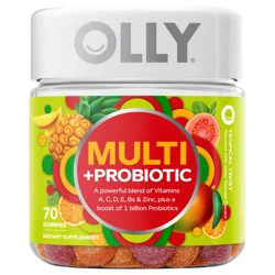 OLLY Adult Multi + Probiotic - 70ct
