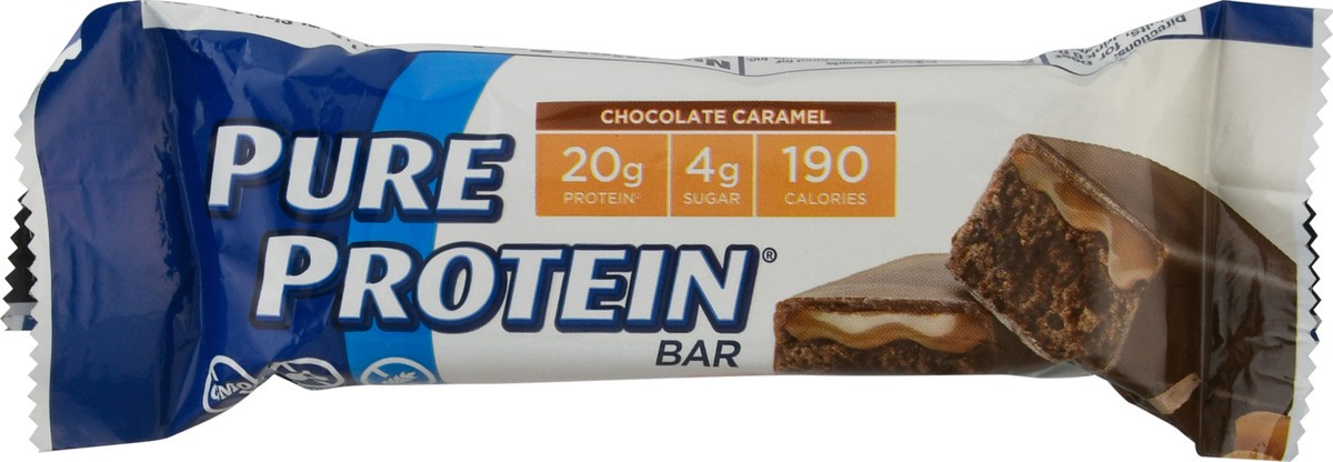 slide 8 of 9, Pure Protein Chocolate Caramel Protein Bar 1.76 oz Bag, 1.76 oz