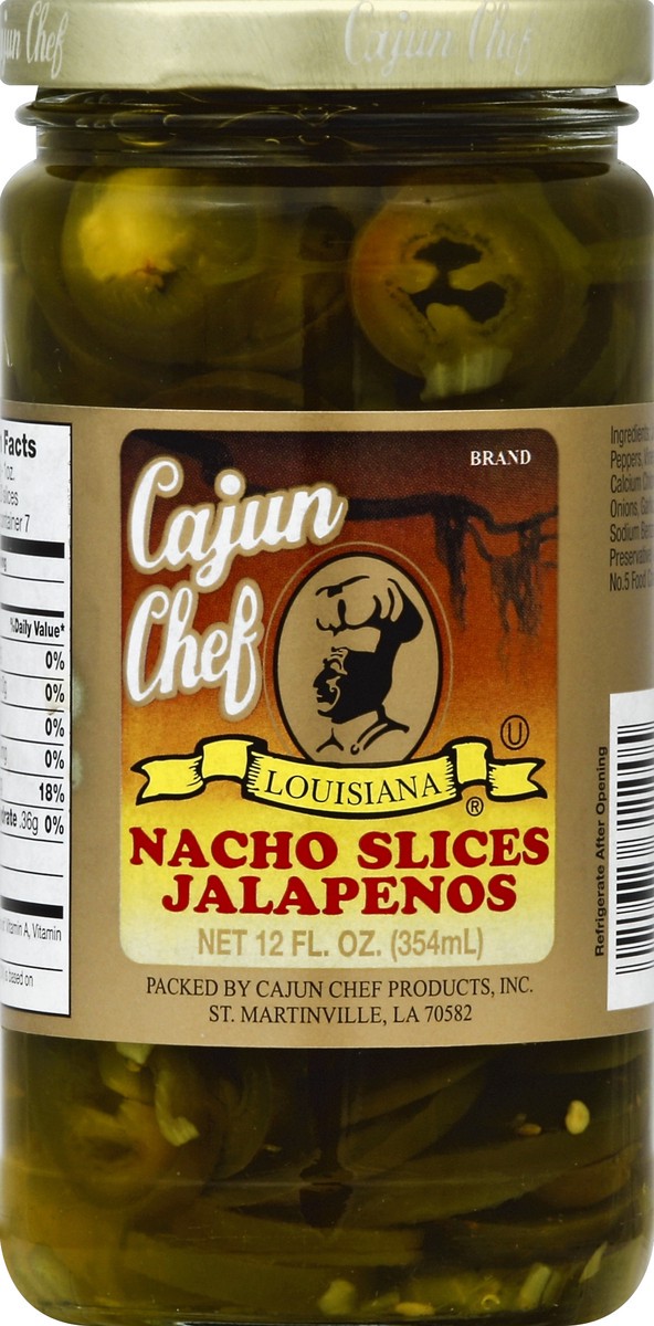 slide 2 of 3, Cajun Chef Jalapenos 12 oz, 12 oz