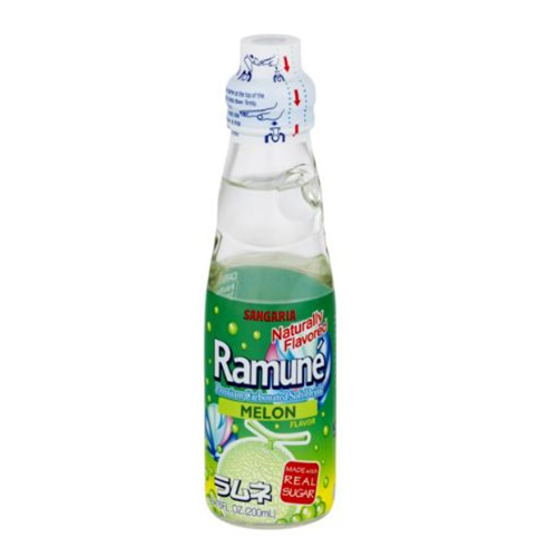 slide 1 of 1, Sangaria Ramune Melon Soda - 6 ct, 6 ct