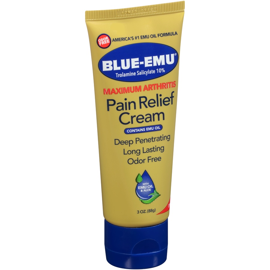 slide 2 of 6, Blue-Emu Maximum Arthritis Pain Relief Cream, 3 oz