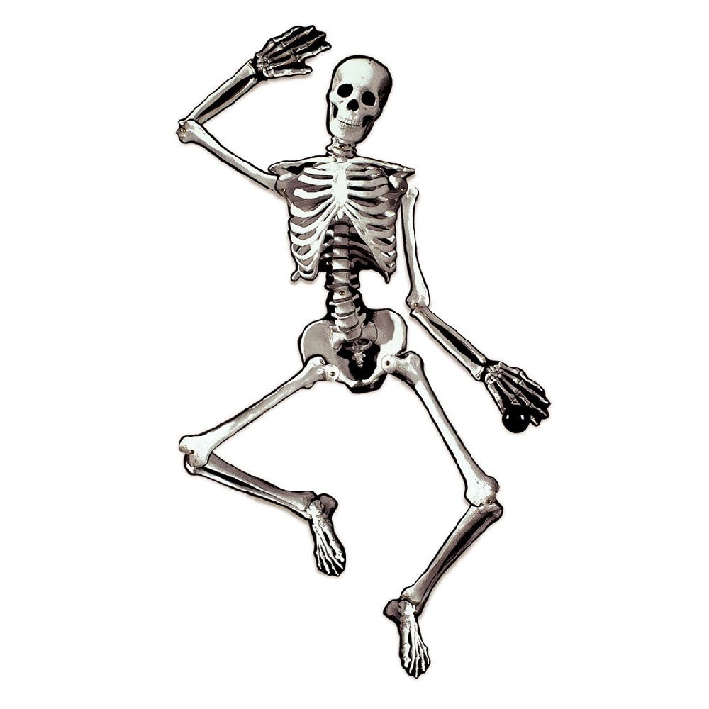 slide 1 of 1, Holiday Home Jointed Cutout Skeleton, 1 ct