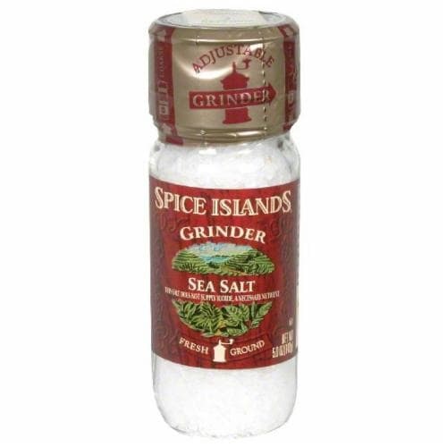 slide 1 of 1, Spice Islands Sea Salt Grinder, 5 oz