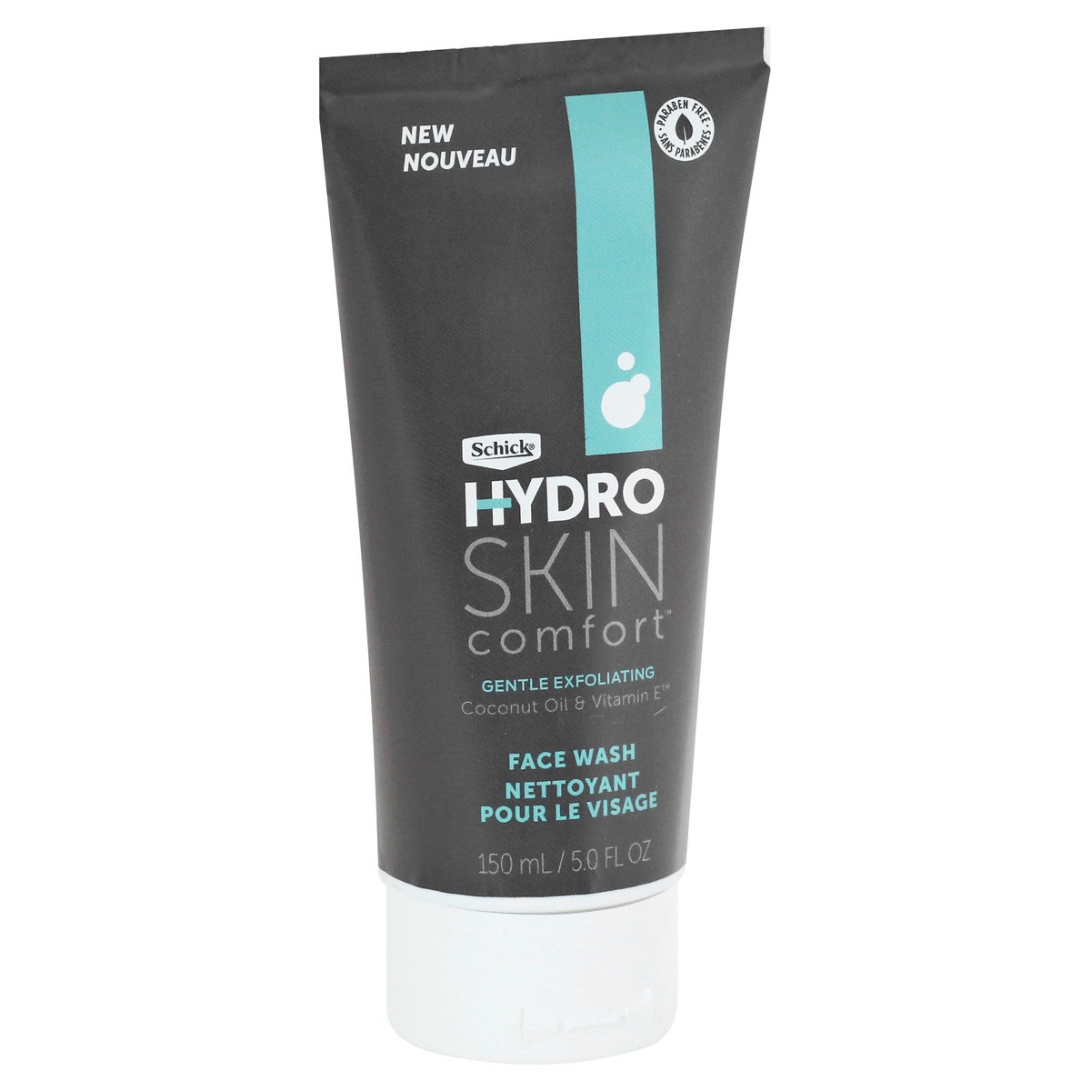 slide 2 of 9, Schick Hydro Skin Comfort Face Wash 150 ml, 5 oz