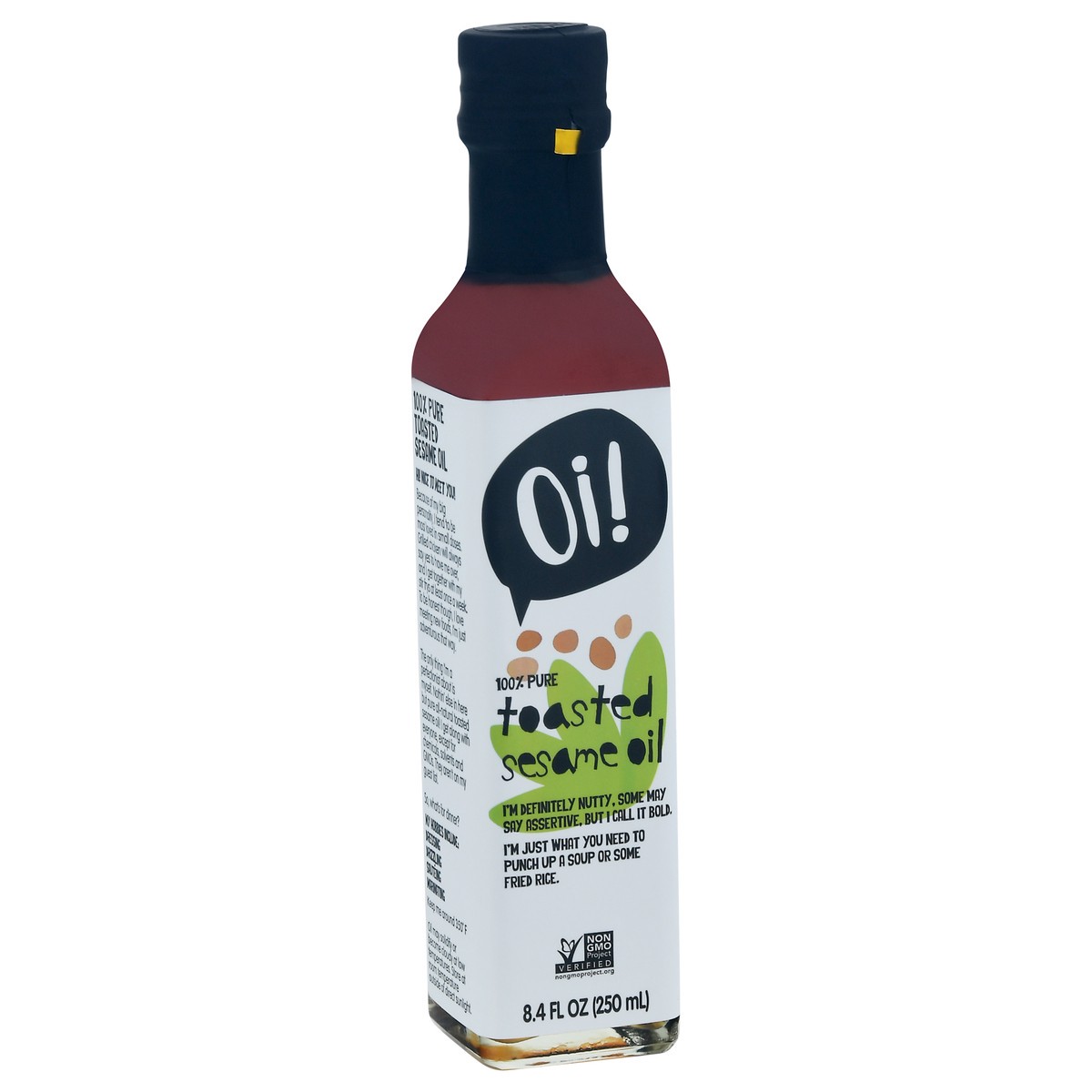 slide 4 of 9, Oi! 100% Pure Toasted Sesame Oil 8.4 fl oz, 8.4 fl oz
