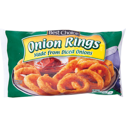 slide 1 of 1, Best Choice Onion Rings Made From Diced Onions, 20 oz