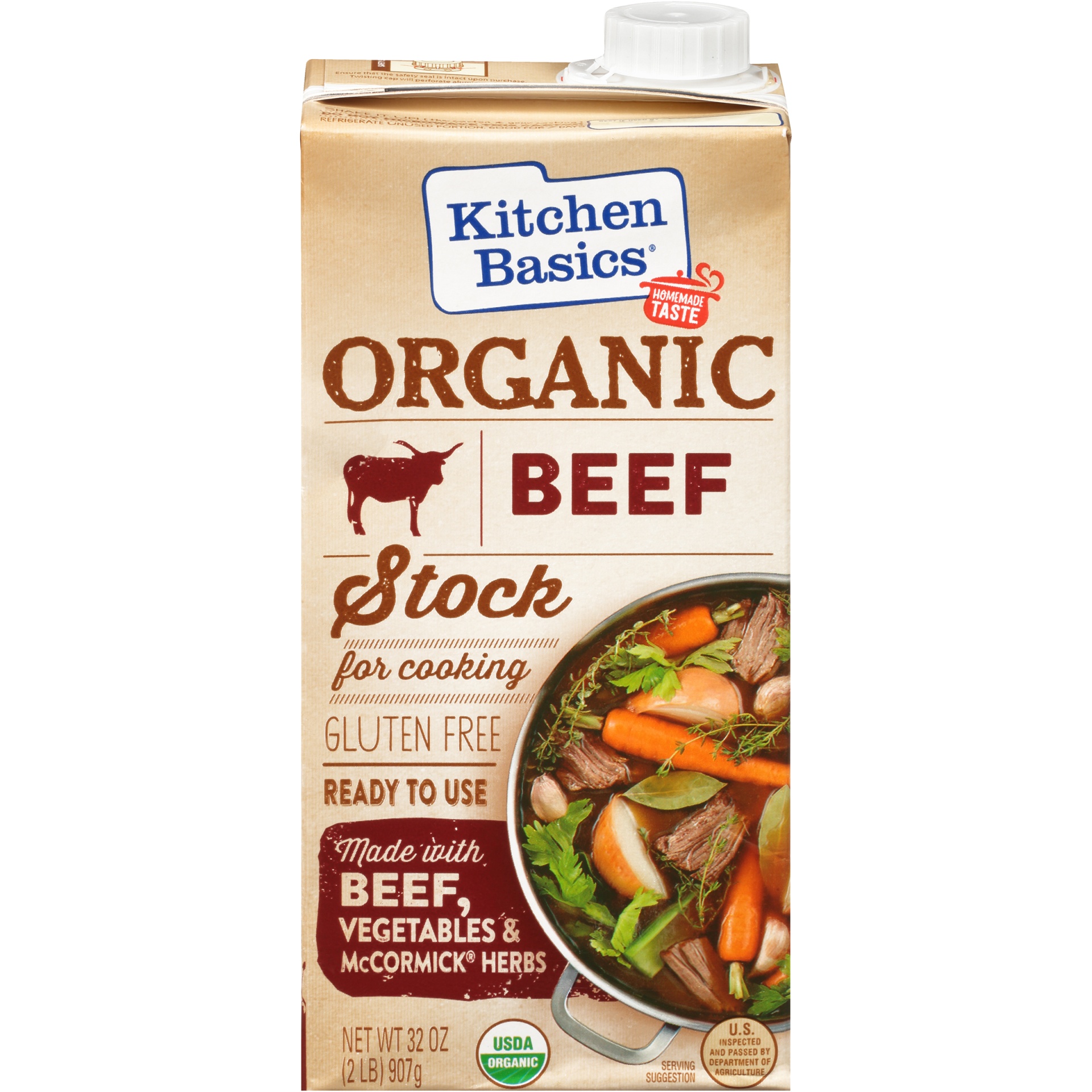 Kitchen Basics Organic Beef Stock 32 Oz Shipt