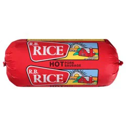 R.B. Rice R. B. Rice Hot Pork Sausage, 16 oz. | Shipt