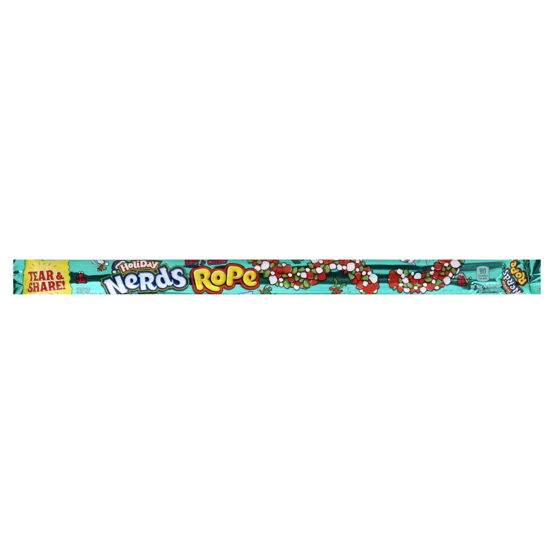 slide 1 of 8, Nerds Holiday Rope Candy, 0.92 oz