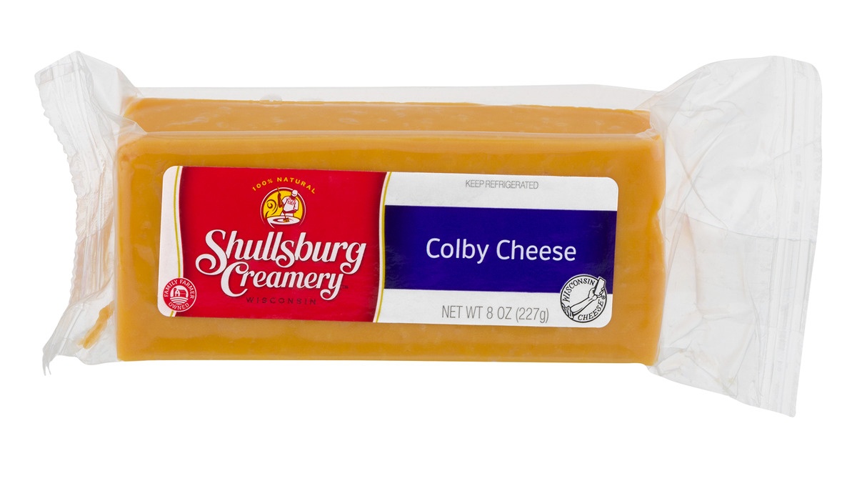 slide 1 of 1, Shullsburg Creamery Cheese Colby, 8 oz