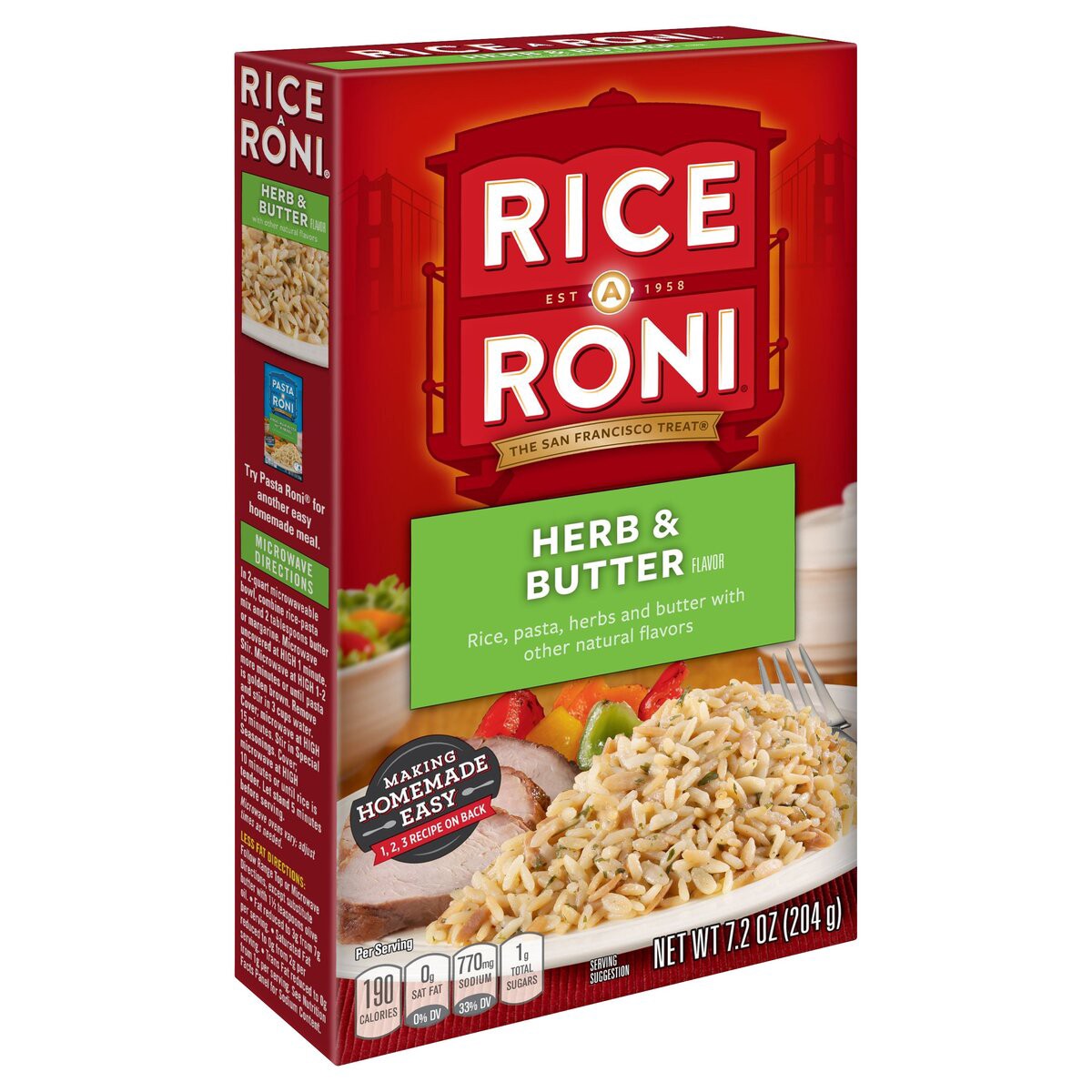 slide 1 of 6, Rice-A-Roni Rice Mix, 7.2 oz