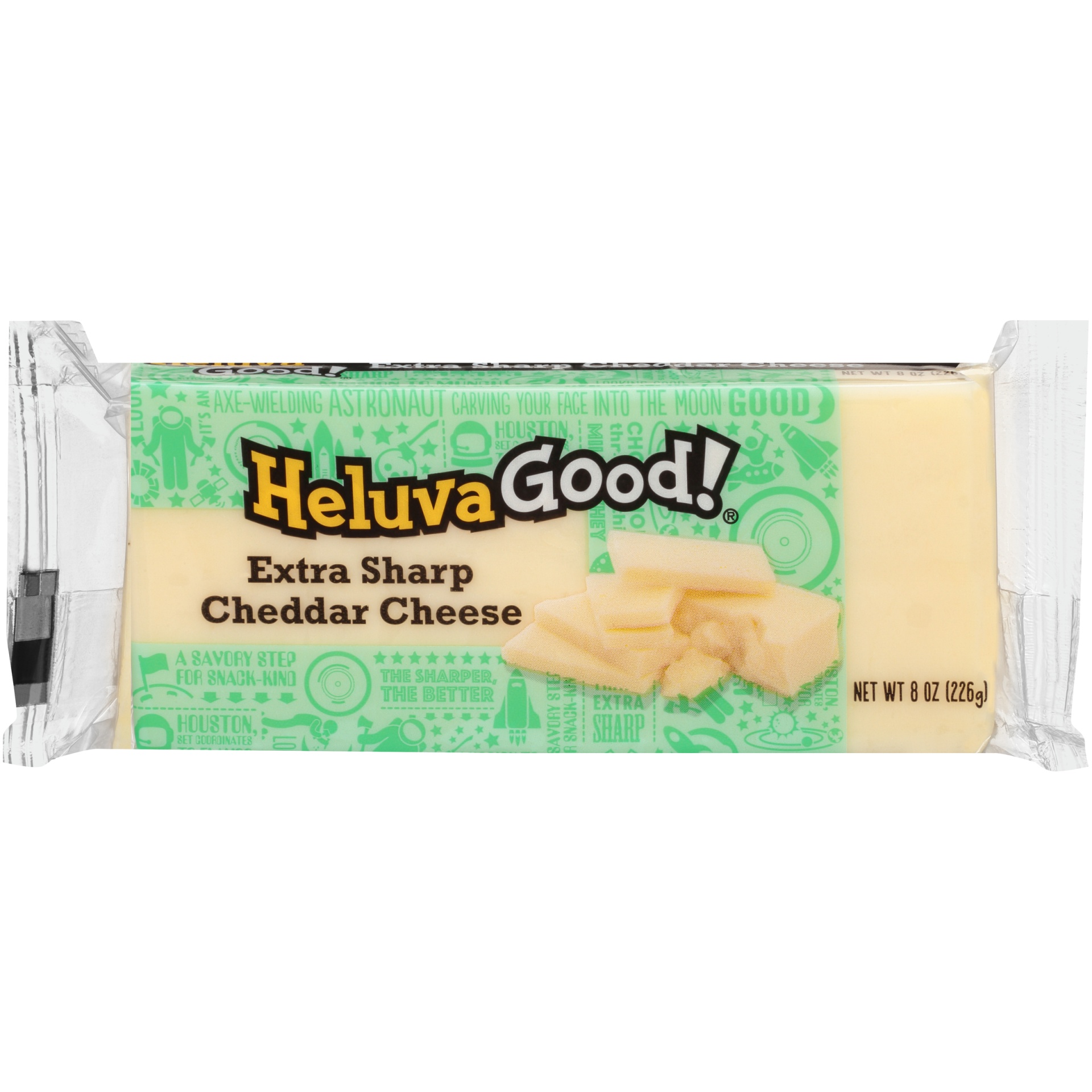 slide 1 of 5, Heluva Good! Extra Sharp White Cheddar Cheese, 8 oz