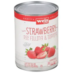 Weis Quality Strawberry Pie Filling & Topping