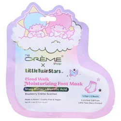 The Crème Shop LittleTwinStars Cloud Walk Moisturizing Foot Mask 0.49 fl oz