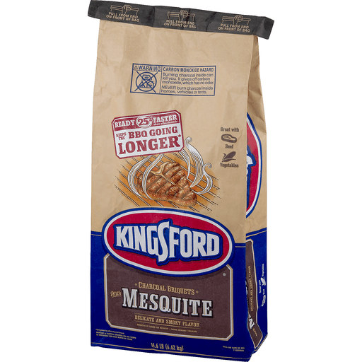 slide 3 of 9, Kingsford Charcoal Briquets Mesquite, 14.6 lb