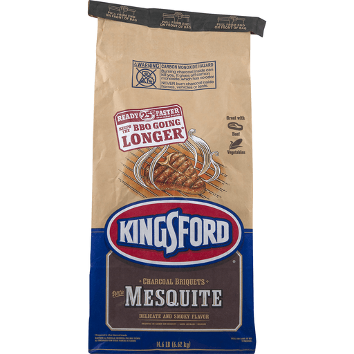 slide 4 of 9, Kingsford Charcoal Briquets Mesquite, 14.6 lb