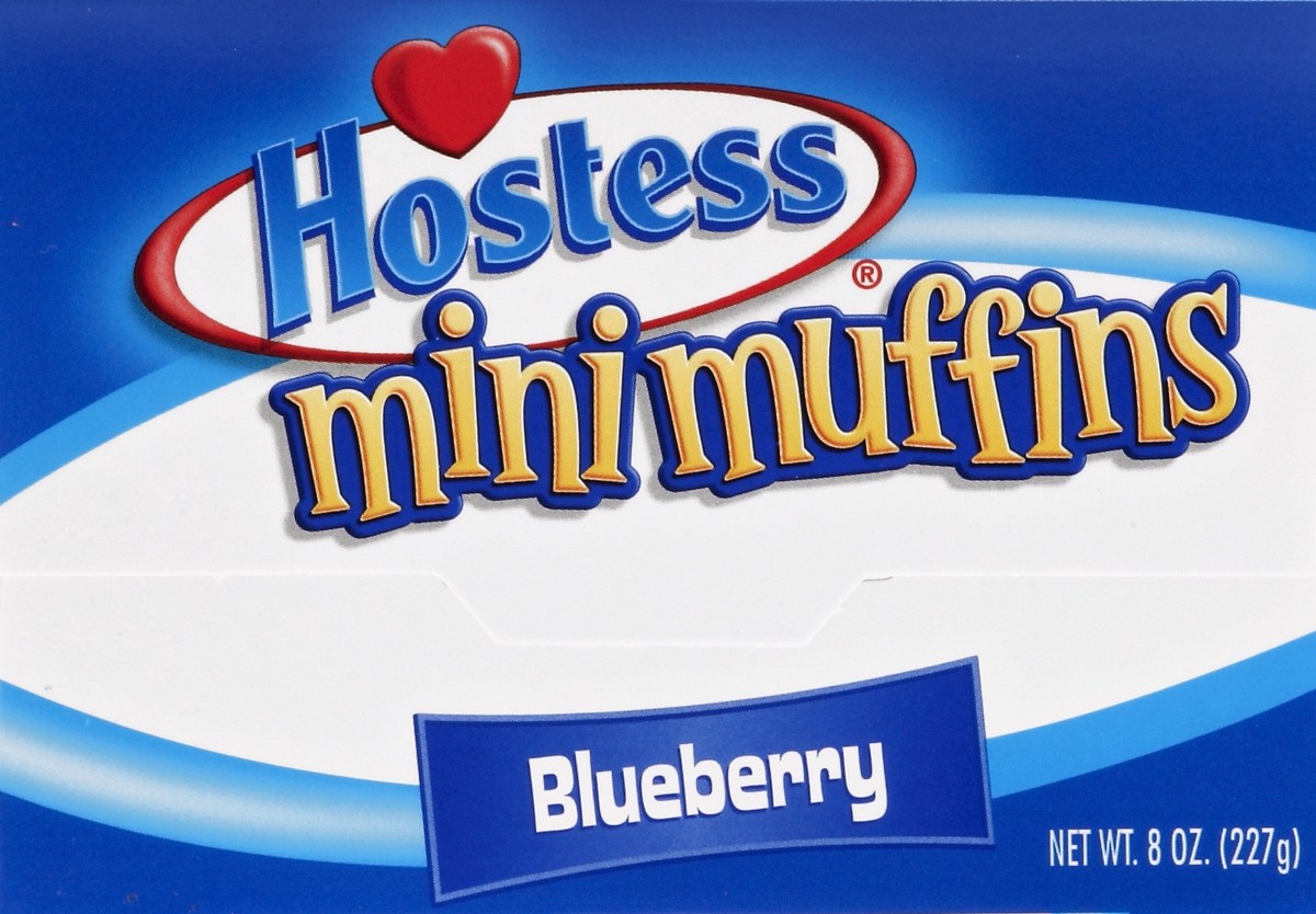 slide 2 of 5, Hostess Blueberry Mini Muffins, 5 ct; 8 oz