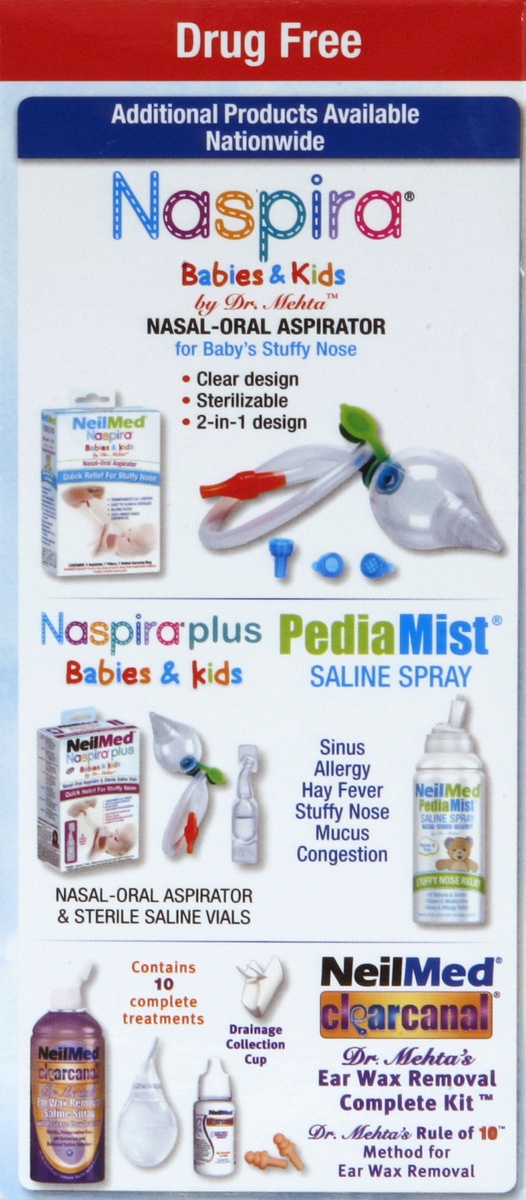 NeilMed Sinus Rinse - A Complete Sinus Nasal Rinse Kit, 50 count