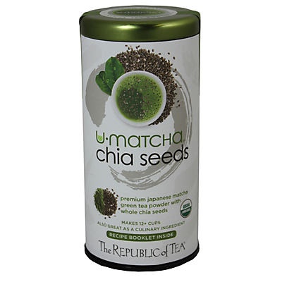 slide 1 of 1, The Republic of Tea U-matcha Chia Seed Tea - 1.5 oz, 1.5 oz