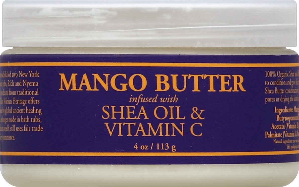 slide 1 of 4, Nubian Heritage Mango Butter 4 oz, 4 oz