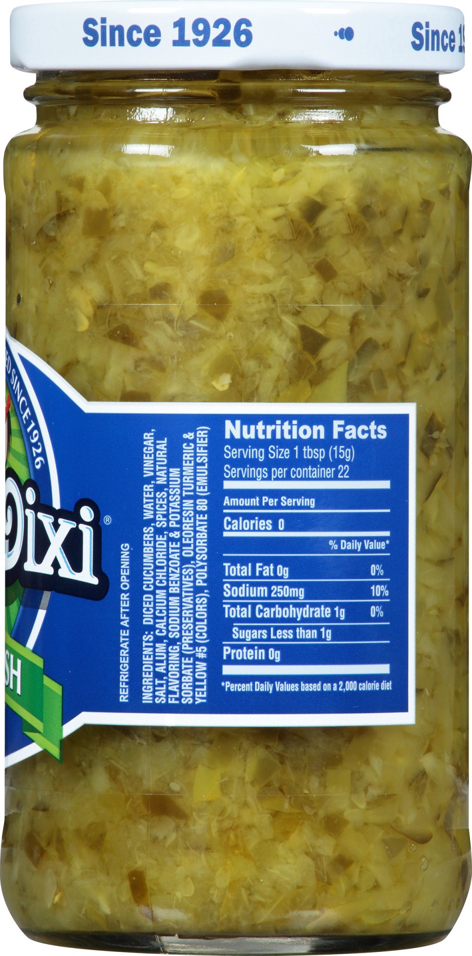 slide 3 of 5, Del-Dixi Relish 12 oz, 12 oz