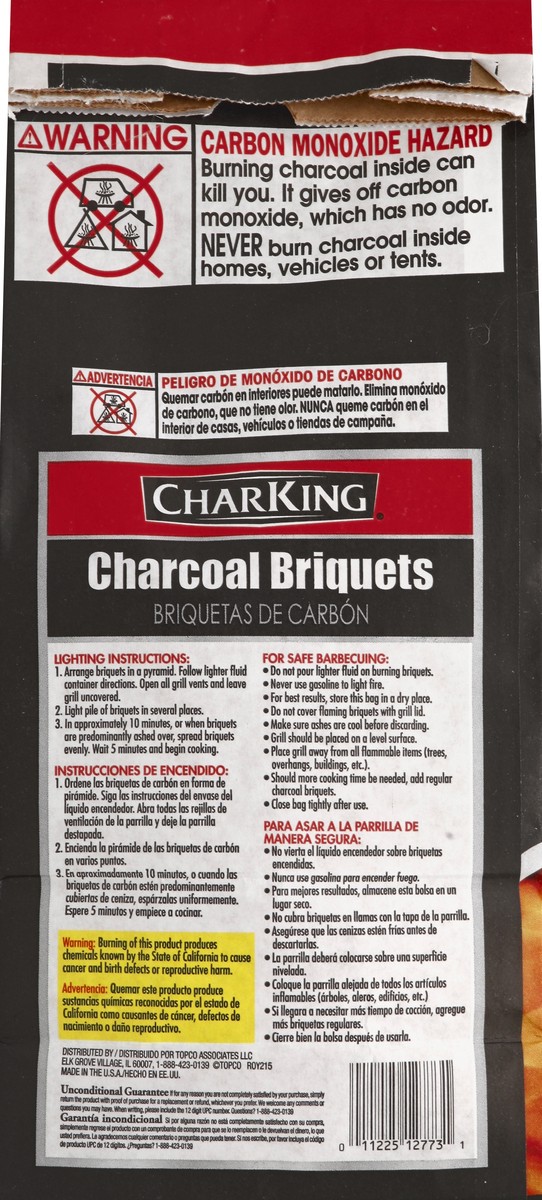 slide 6 of 6, CharKing Charcoal Briquets, 3.9 lb