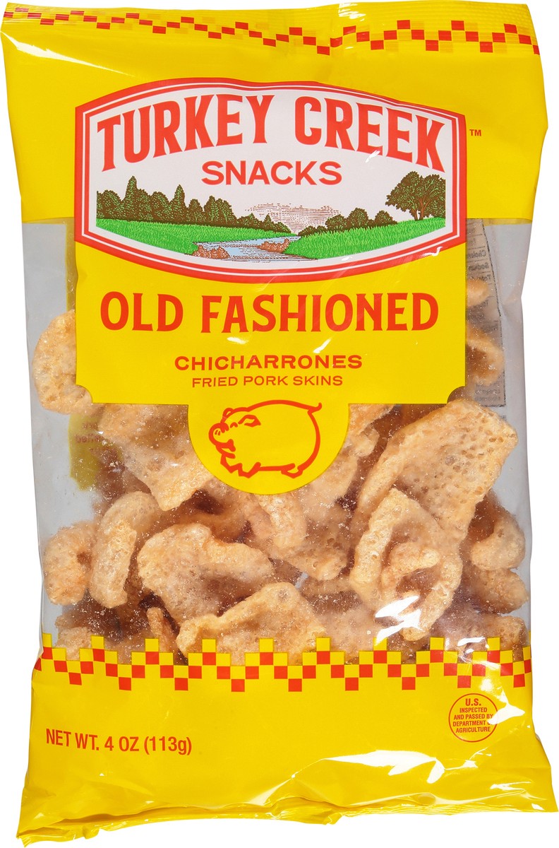 slide 9 of 11, Turkey Creek Regular Pork Rinds, 4 oz