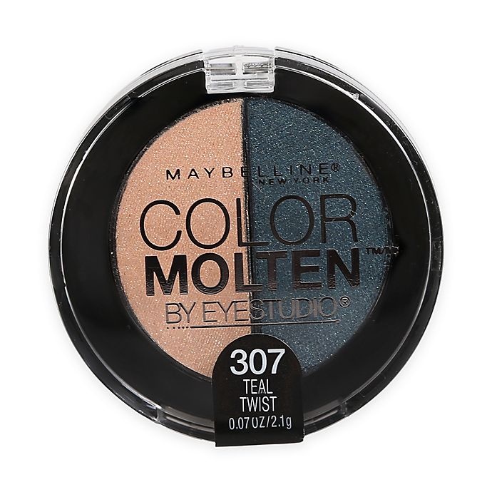 slide 1 of 1, Maybelline New York Eye Studio Color Molten Duos Teal Twist, 0.07 oz