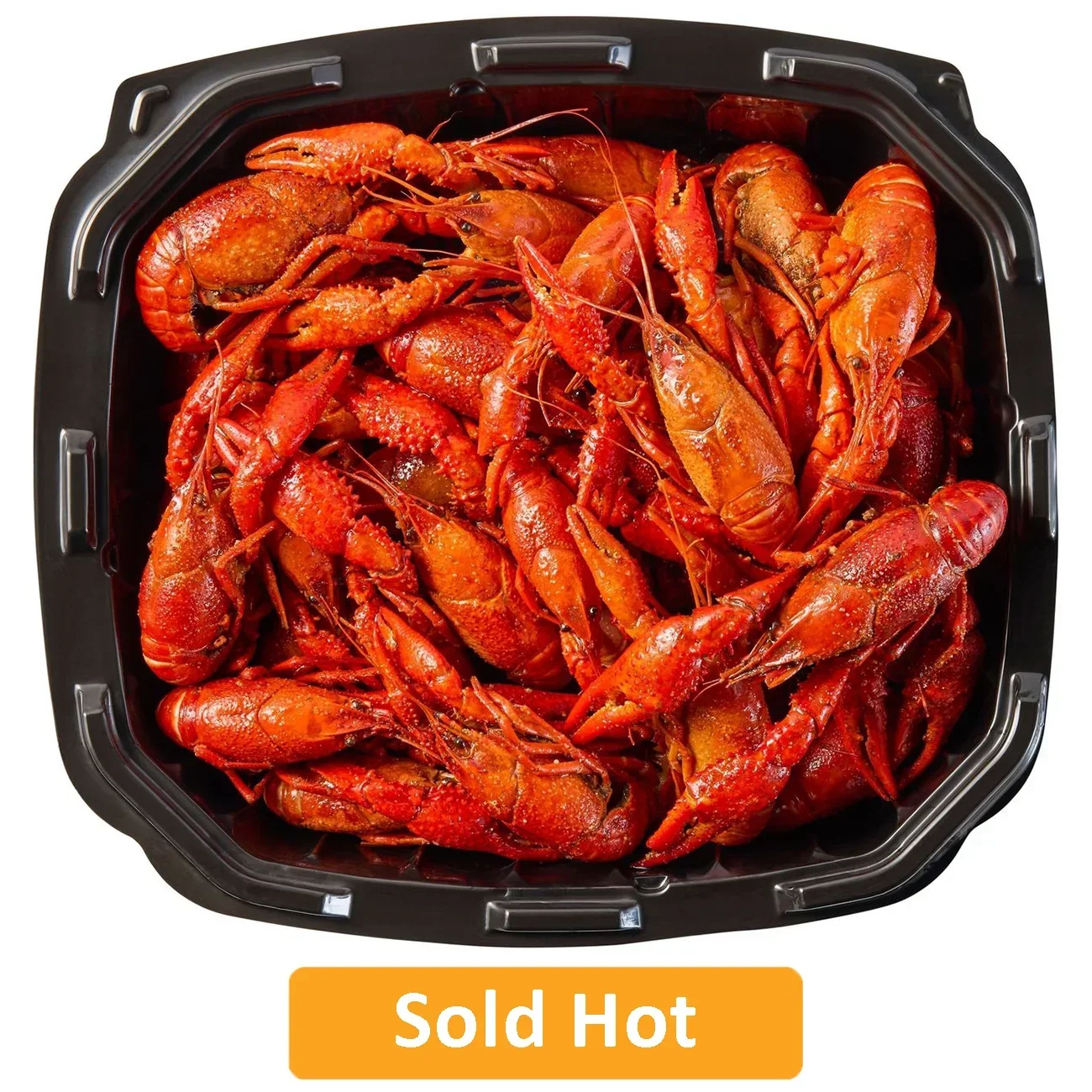 slide 1 of 1, Bayou Boil House by H-E-B Cajun-Seasoned Cooked Crawfish (Sold Hot), per lb