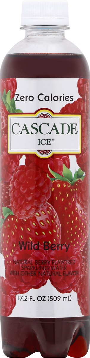 slide 1 of 12, Cascade Ice Wild Berry Sparkling Water 17.2 oz, 17.2 oz