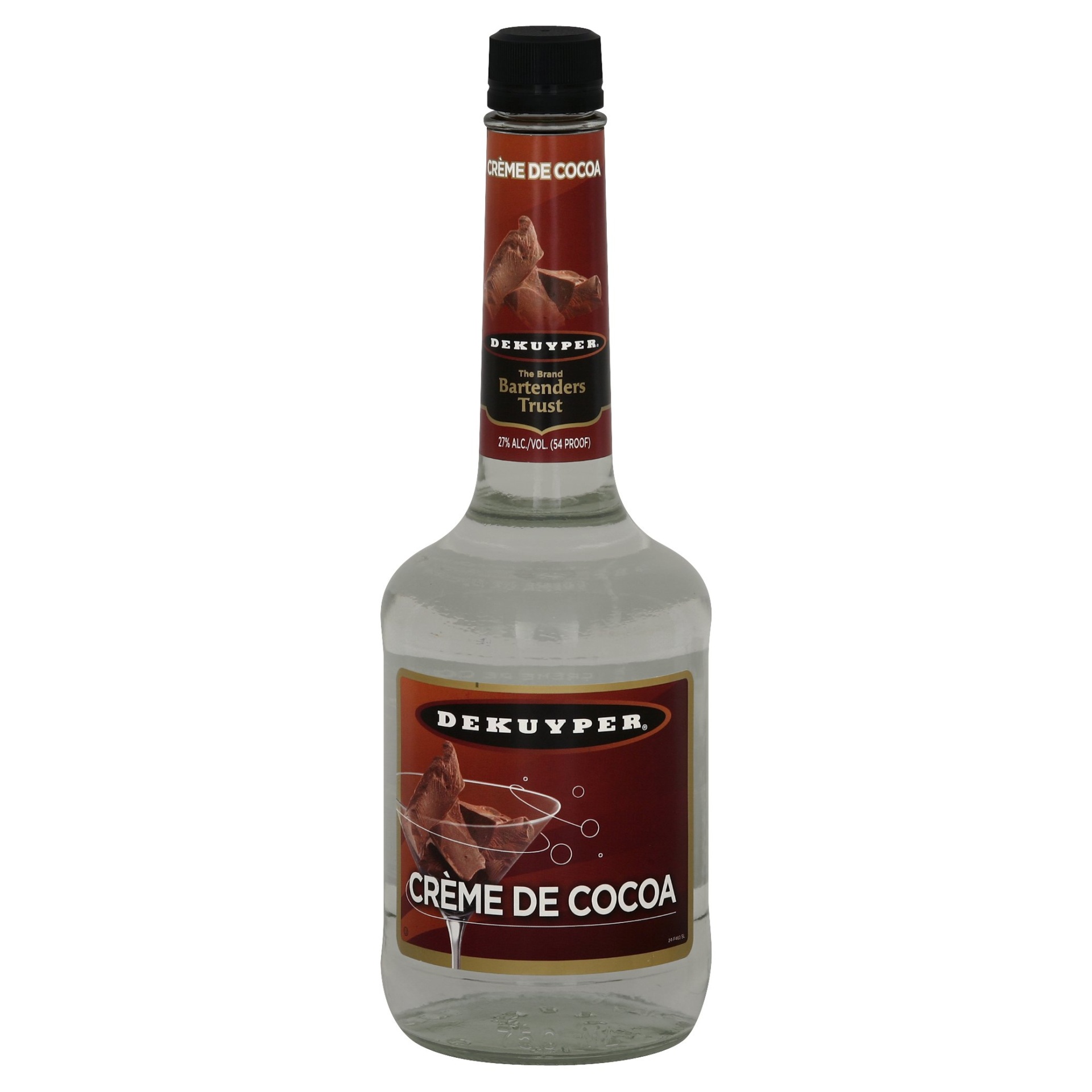 slide 1 of 1, DeKuyper Creme De Cacao White, 750 ml