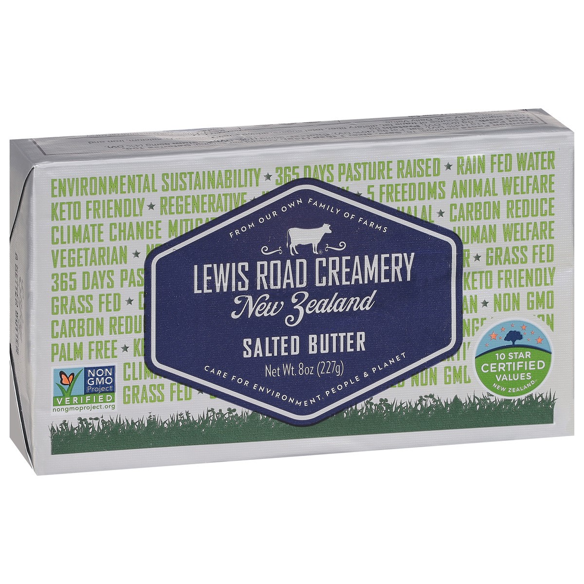 slide 8 of 9, Lewis Road Creamery Salted Butter 8 oz, 8 oz