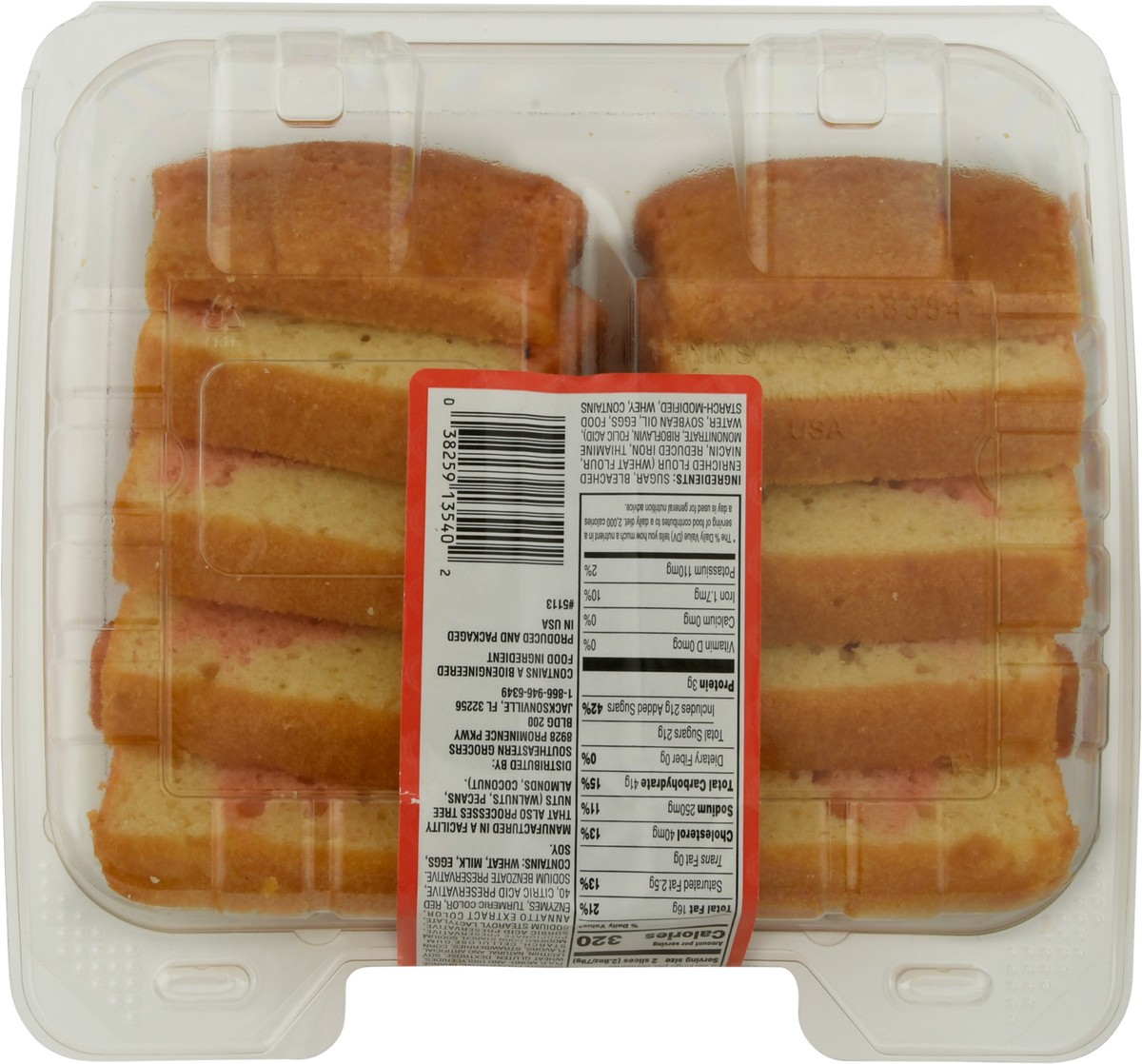 slide 5 of 9, Se Grocers Slcd Strbry Crm Loaf, 14 oz