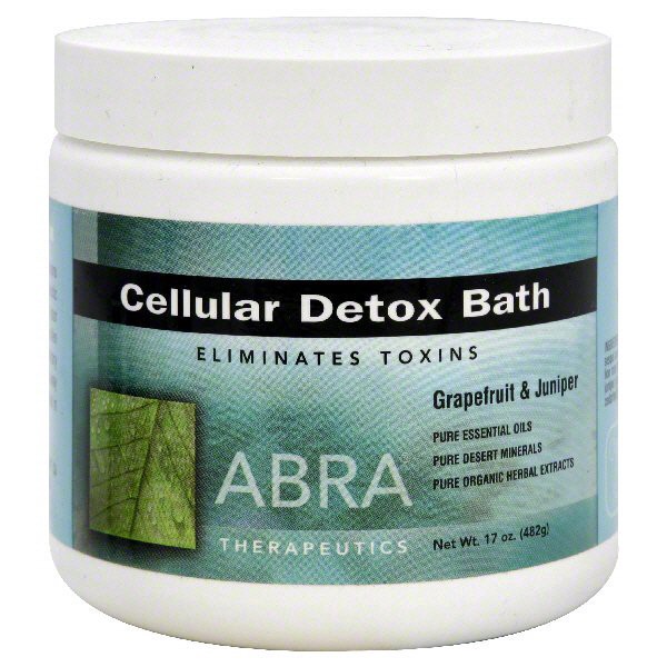 slide 1 of 1, ABRA Therapeutics Cell Detox Bath Salt, 17 oz