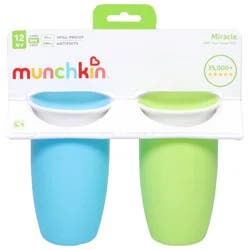 Munchkin Miracle 10 Ounce 360 Degrees Cup 2 ea