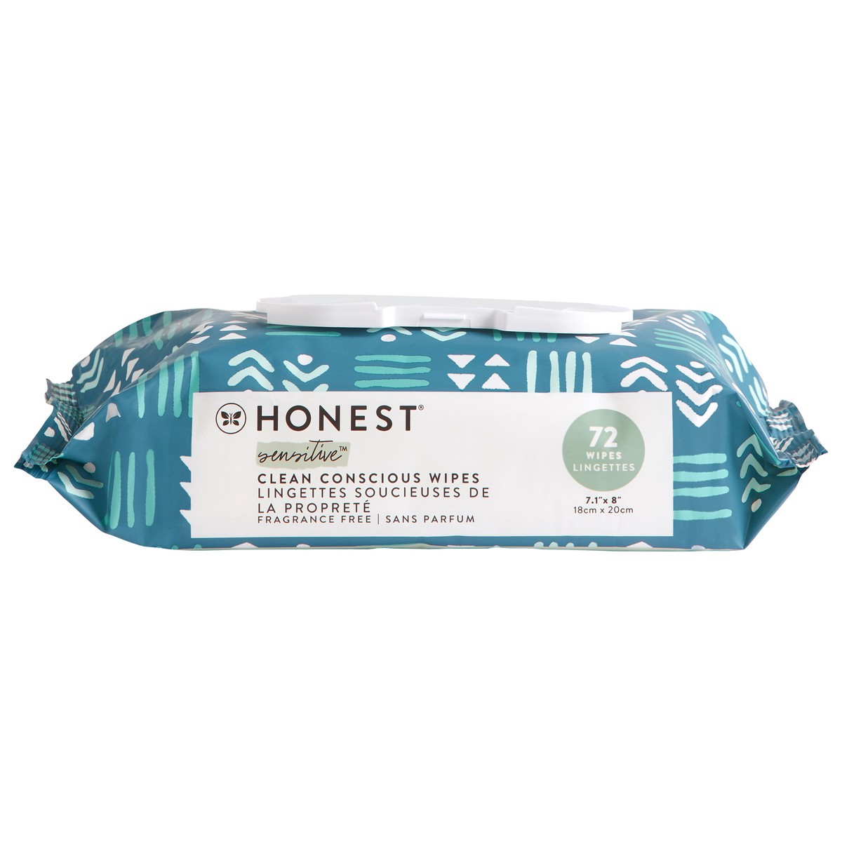 slide 1 of 3, Honest Wipes, Balance Blues, 72 Count, 72 ct