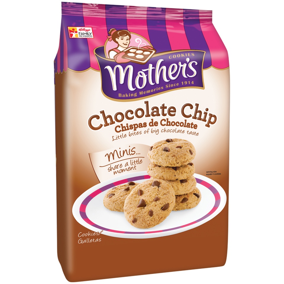 Mother's Cookies Chocolate Chip 12 oz Shipt