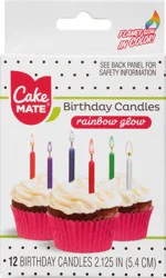 Cake Mate Rainbow Glow Candle