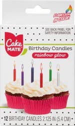 Cake Mate Rainbow Glow Candle