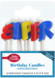 Betty Crocker Premium Super Hero Candle