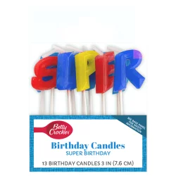 Betty Crocker Premium Super Hero Candle