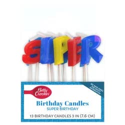 Betty Crocker Premium Super Hero Candle