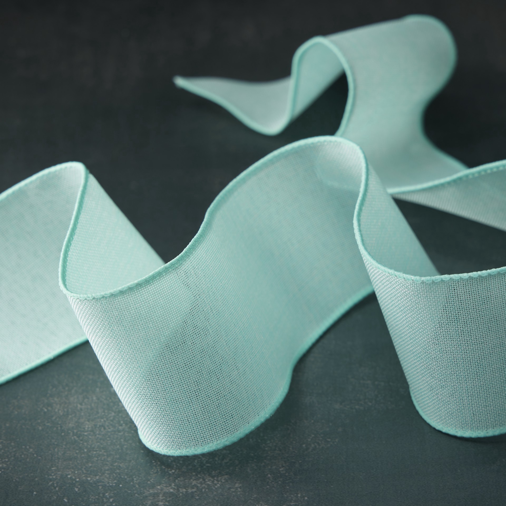 slide 3 of 4, 2.5" X 25ft. Faux Linen Wired Ribbon By Celebrate It Decor, 2.5 in x 25 ft